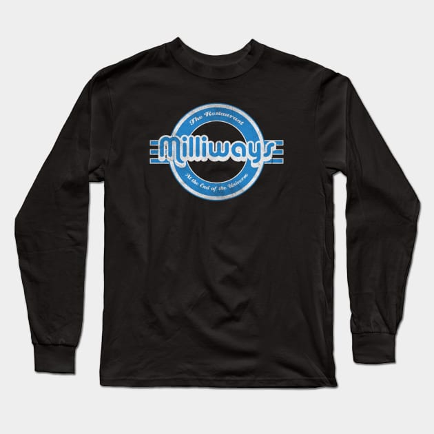 Milliways! Long Sleeve T-Shirt by Galactic Hitchhikers